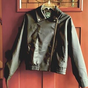 Wild Fable small Black faux Leather Jacket